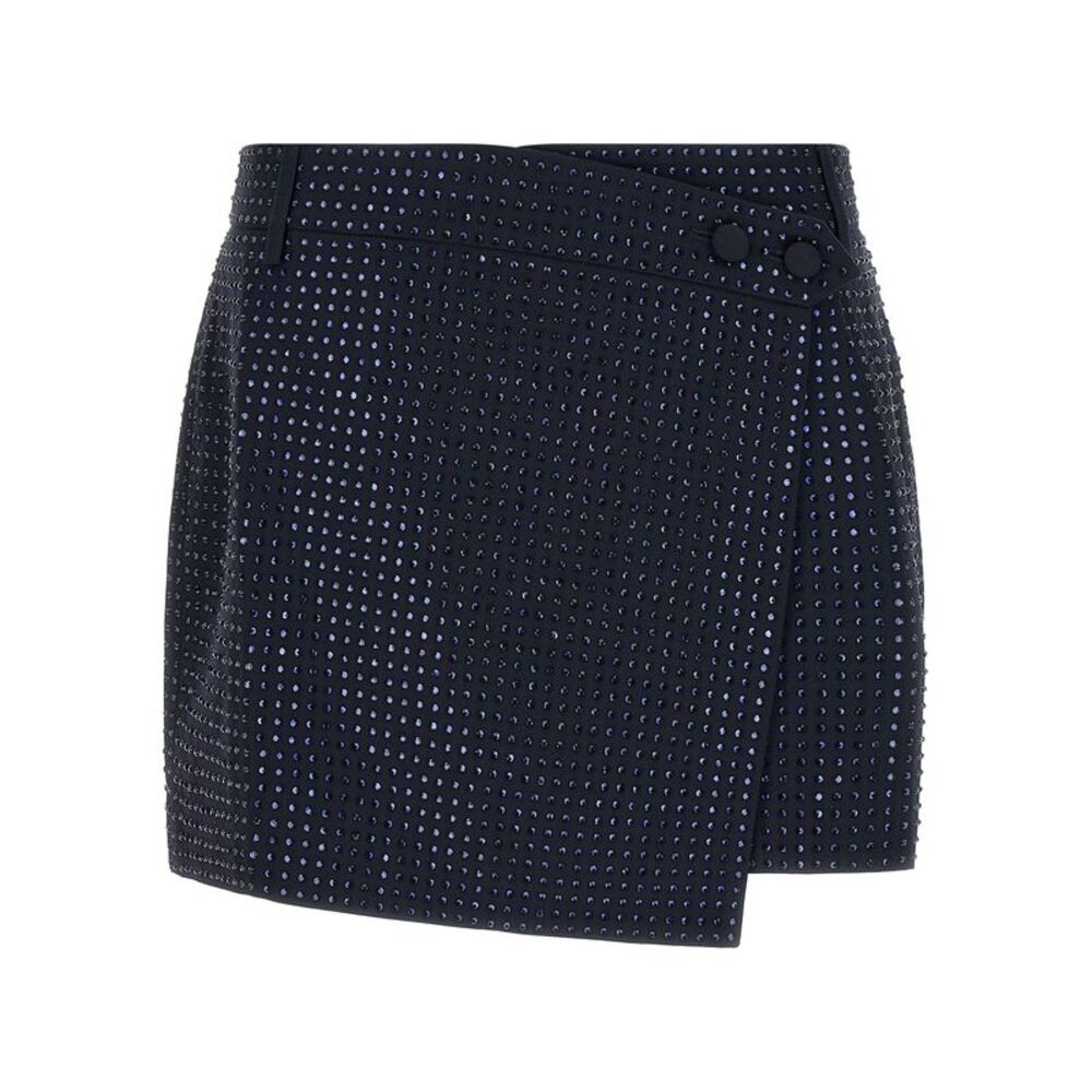PINKO Blue Polyester Long Women's Skirt